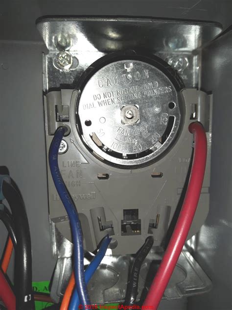 electrical box to control the blower on a furnace|heater fan control switch.